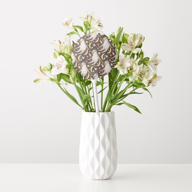 Sloth Astronaut Pattern Balloon (Vase)