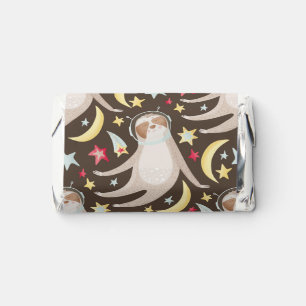 Sloth Astronaut Pattern Hershey's Miniatures