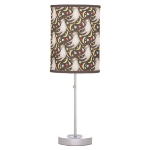 Sloth Astronaut Pattern Table Lamp