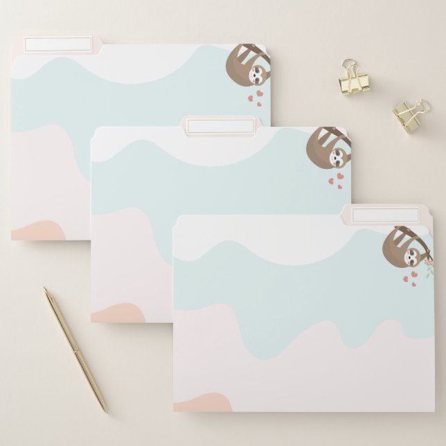Sloth Away the Day File Folder (Set)