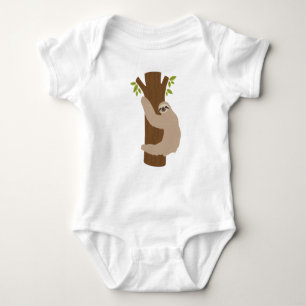Sloth Baby Bodysuit