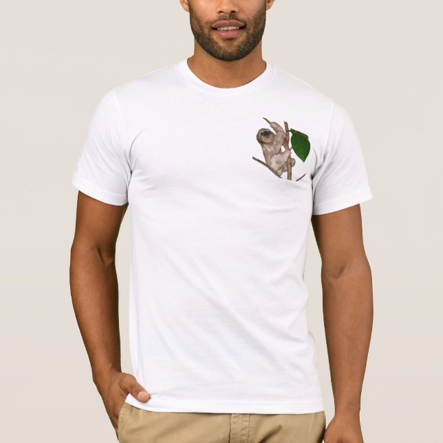 Sloth baby in tree T-Shirt (Front)