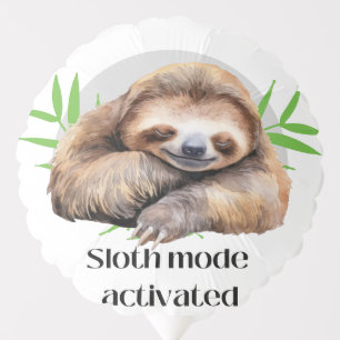 Sloth balloon