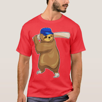 Sloth Baseball Baseball bat 2 T-Shirt