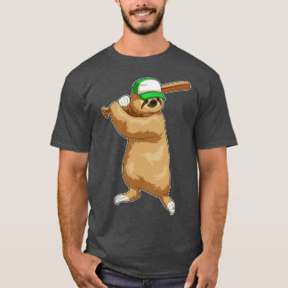 Sloth Baseball Baseball bat T-Shirt