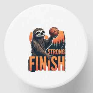 Sloth Basketball Vintage Funny Retro Dunk Shirt 2 Mini Candle Favors
