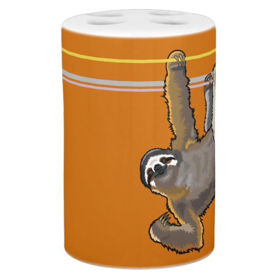 sloth bathroom set