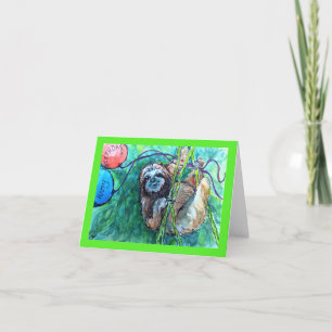 Sloth Birthday Card