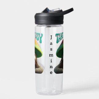 Sloth Boho Hippie custom personalized Hippie  Water Bottle