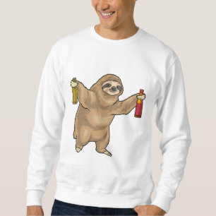 Sloth Bottle Beer Sweatshirt