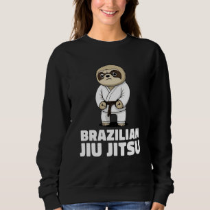 Sloth Brazilian Jiu Jitsu and Grappling Sweatshirt