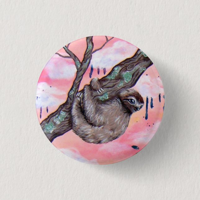 Sloth Button (Front)