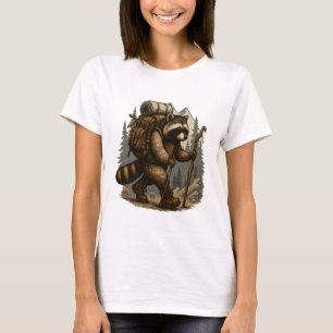 Sloth Camping Hiking T-Shirt
