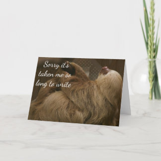Sloth Card