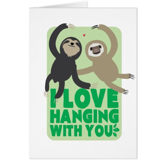 Sloth Card (Front)