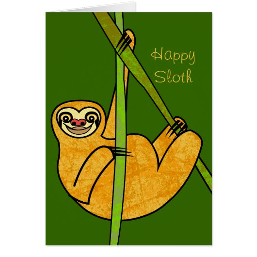 Sloth Cards (Front)