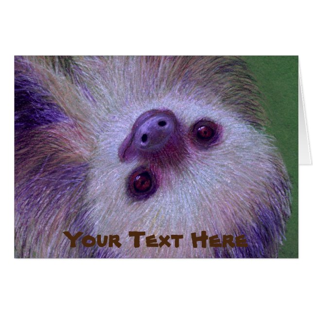 Sloth Cards (Front Horizontal)