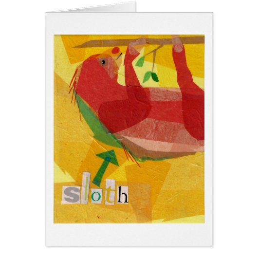 Sloth! Cards (Front)
