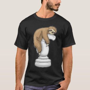 Sloth Chess piece Knight Chess T-Shirt