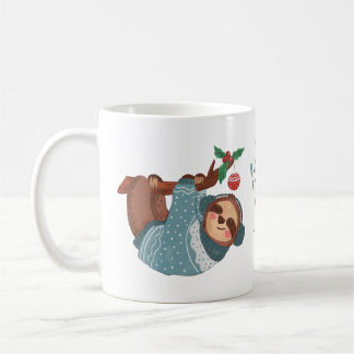 Sloth Christmas Coffee Mug