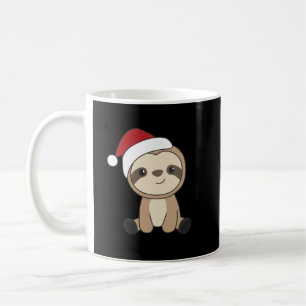 Sloth Christmas Snow Winter Animals Sloths Coffee Mug