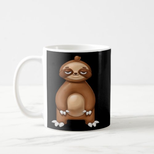 Sloth Clay Look Relax Lazy  Coffee Mug