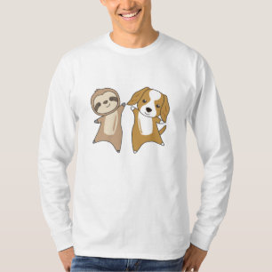 Sloth Cocker Spaniel Dog Animal Lovers Sloths T-Shirt