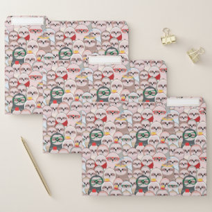 Sloth Comic Pattern File Folder