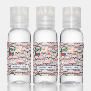 Sloth Comic Pattern Hand Sanitizer