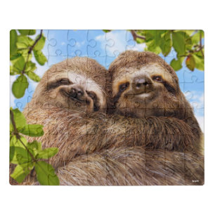 Sloth Couple Jigsaw Puzzle