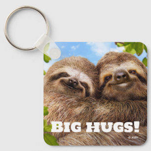 Sloth Couple Keychain