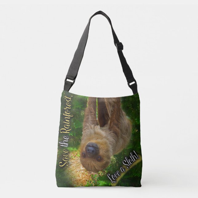 Sloth Cross Body Bag (Front)