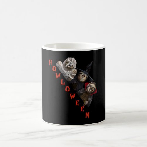 Sloth Custom Happy Halloween Shirt Sloth Graphic Coffee Mug