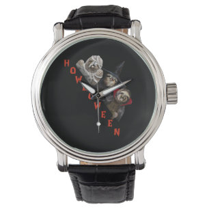 Sloth Custom Happy Halloween Shirt Sloth Graphic Watch