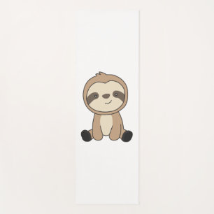 Sloth Cute Animals For Kids Funny Sloths Yoga Mat