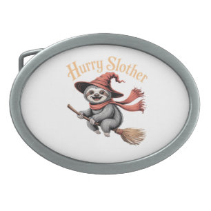 Sloth Cute Halloween Witch Funny Essential T-Shirt Belt Buckle