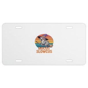 Sloth Cute Witch Funny Halloween Essential T-Shirt License Plate