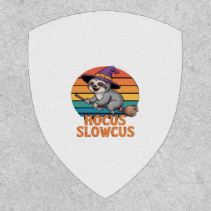 Sloth Cute Witch Funny Halloween Essential T-Shirt Patch