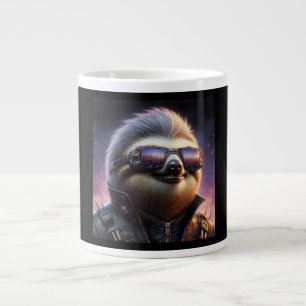 Sloth Cyberpunk Giant Coffee Mug