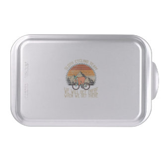 Sloth Cycling Team We Well Get There When We Get T Cake Pan