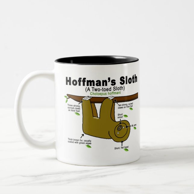 Sloth design mug (Left)