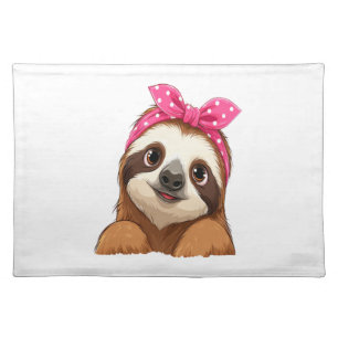 Sloth Design Sloth Cloth Placemat