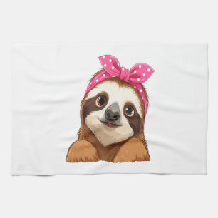 Sloth Design Sloth Kitchen Towel