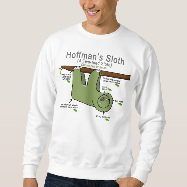 Sloth design sweatshirt (Front)