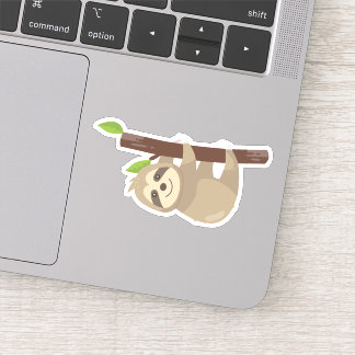 Sloth Die Cut Sticker #3