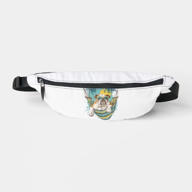 Sloth Dog � Lazy Funny Pup Fanny Pack (Front)