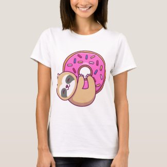 Sloth Donut T-Shirt