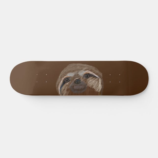 Sloth Drawing Skateboard  (Horz)
