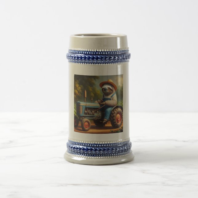 Sloth Farmer Beer Stein (Center)