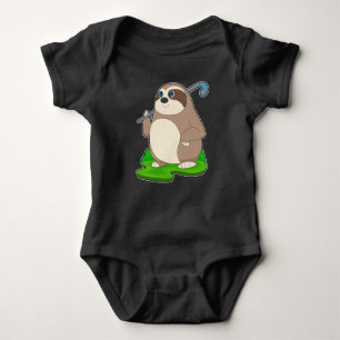 Sloth Field hockey Hockey stick Baby Bodysuit
